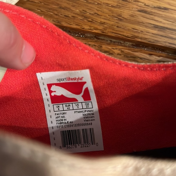 Puma Mini “Step on it” Tennis Shoes (Size 9) - Picture 6 of 9